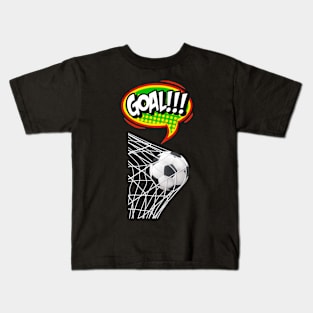 Soccer Football Goal Kids T-Shirt